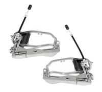 MWESUHN Car Door Handle Fixing Bracket Compatible with BMW for X5 E53 2000-2006 51218243615 51218243616 Auto Outer Door Handle Structure for Bracket