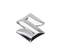MWJTWO Car Emblem for Suzuki Alto 2009-2014, Badge Decoration UV Resistant Sticker Indoor & Outdoor Use Car Center Grill Logo Decal Sicker Accessories Sun-Proof,Front emblem-1