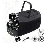Mwkbbn Automatic Bubble Machine, Automatic Blowing Toy, Bubble Machine for Parties, for Christmas Birthday Easter Party Outdoor Boys Girls Shower Bath