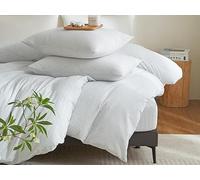 MWL Toy Striped Duvet Cover Set King Size 3 Pcs Breathable Durable 100% Washed Cotton Comforter Cover for All Seasons Chic Linen Like Textured Bedding Set (White Light Blue Pinstripes, King)