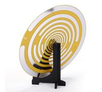 MWO Polarized Disc, 30cm MWO Polarized Disc Artisanal Commemoration of Lakhovsky Multi-Wave Oscillator Antenna Health Energy Wellness