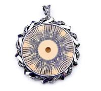 MWO Polarizing Disk, Magnetic Field Antenna Pendant, Vortex Necklace, Multi Oscillator Coil, Each Disc Has A Different Function, Enhanced Well Being, for, Meditation, Yoga Room(963HZ)