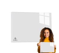 Mwqpgyh 21x29.7cm A4 Acrylic Sign Holder, Magnetic Display Stands, Horizontal View Displayed Poster Me-nu Holder, Clear Display Holders Stands, Magnetic Picture Holder Waterproof Clear Sign Holders