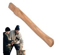 Mwqpgyh 38cm Replacement Wooden Axe Handles,Hatchet Handle Replacement, Hoe Handle, Hickory Axe Handle, Pickaxe Handle, T Handle and Spade Or Fork Handle for Lath Hatchet Home Farm Garden Axe