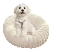 Mwqpgyh 40cm Calming Donut Dog Bed, Cat Bed Soft Donut Plush Dog Bed, Round Cat Couch Washable Anti-Slip Pet Beds For Small Dogs & Small Cats