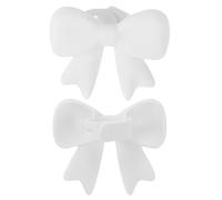 Mwqpgyh Cute headphone accessory as an accessory - 3D silicone bow shape cosplay accessory attachment - 2 pieces headset attachment for work, travel, commuting, party, streaming and