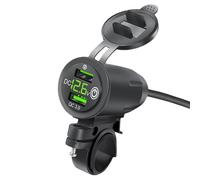 Mwqpgyh Fast Car Charger Adapter Charger - Powersports Battery Chargers Fast Charging - USB Charger for Boats Ships Motorcycles Atvs