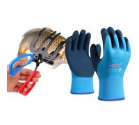 Mwqpgyh Fish Gripper Pliers, Non-Slip Metal Gripper with Claw Pliers Function, Multifunctional Fish Holder, for Catching and Releasing in and Freshwater as well as from the Boat or