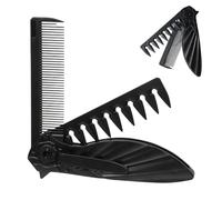 Mwqpgyh Foldable Comb | Professional Hair Brush Compact - Pocket Combs for Men,for Travel Business Trip Outdoor Gym Everyday Birthday men women
