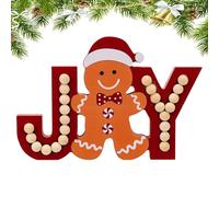 Mwqpgyh Gingerbread Christmas Decorations, Gingerbread Table Decorations, Gingerbread Man Joy Figures for Christmas, Table Decoration, Festive Home Sculpture for , Bookshelf