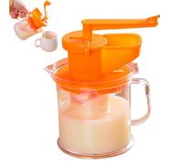 Mwqpgyh Hand Juicer Machine,Orange Juice Countertop Squeezer Portable Fruits Crusher | Versatile Dishwasher Safe Manual Squeeze Juice Extractor for Vegetables