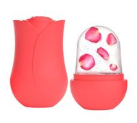 Mwqpgyh Ice Face Roller - Small Roller - Silicone Ice Roller, Facial Ice Mold, Reusable Ice Roller for Face & Eye Puffiness Relief, Skin Care Freezer
