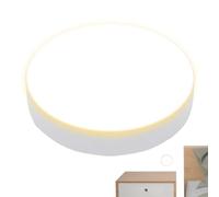 Mwqpgyh Sensor LED Night Light - Magnetic USB Charging LED Lamp - Round Design Night Light for Children's Rooms, Stairs, Bedrooms, Cabinets, Corridors, Basements