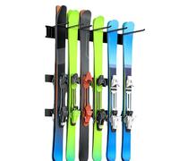 Mwqpgyh Ski Storage Shelf, Robust Non-Slip Equipment Organisation System, Snowboard Holder, Wall Mount, for Indoor and Outdoor Use, Cellar, Sports Accessories