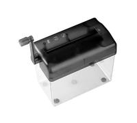 Mwqpgyh Small Paper Shredder - Manual Document Shredder for Office Desk - Personal Desktop Cutting Tool for Document Notes Receipts Bills Credit Card Handling Security Students Teachers Adults
