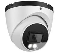 MWRCTV 4K 8MP Security Audio Dome Camera Smart Dual Lights PoE Turret IP Camera Outdoor Indoor,2.8mm Wide Angle Lens,AI Human Detection,Color Night Vision,Built-in Mic,Metal Case,IP67 Waterproof