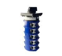 MWRFKJOB YMW26-160A Rotary Cam Switch LW26-160/5 Dual Power Control Generation Switching electronic starter Reverse Rotation Knob(5P 20Terminals-102)