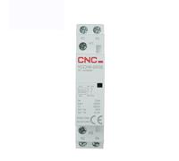 MWSQQGKCF YCCH6 2P 25A Din Rail Mounted 50/60Hz Household Modular AC Contactor 1NO 1NC 2NO 2NC 220/230V(25A 1NO 1NC)