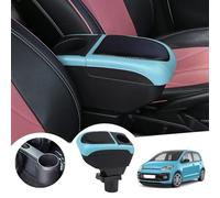 MWWYSF Arm Rest Centre Console Storage Box Car Armrest Box for Vw UP for Seat Mii for Skoda Car Accessories,A