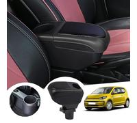 MWWYSF Arm Rest Centre Console Storage Box Car Armrest Box for Vw UP for Seat Mii for Skoda Car Accessories,D