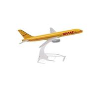 MWYFFB collection Model airplane 16cm For DHL B777 Airlines 1/400 Model Planes Alloy Material Aviation Collection Items With Stand Gift(DHLB757)