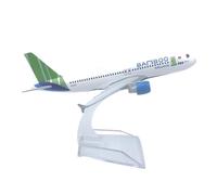 MWYFFB collection Model airplane For A320 Series Aircraft Model Airline Die-cast Metal Alloy Replica Toys Gift 16cm 1:400 Scale(A320BAMBOO)