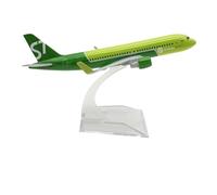 MWYFFB collection Model airplane For A320 Series Aircraft Model Airline Die-cast Metal Alloy Replica Toys Gift 16cm 1:400 Scale(A320aeroflot S7)