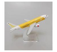 MWYFFB collection Model airplane For A320 Series Aircraft Model Airline Die-cast Metal Alloy Toys Gift 16cm 1:400 Scale(A320 Thailand Yellow)