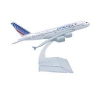 MWYFFB collection Model airplane For A380 Series Airplane Kit Alloy Metal Diecast Airplanes Model Collection Gift 16CM(A380 france)