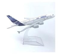MWYFFB collection Model airplane For A380 Series Airplane Kit Alloy Metal Diecast Airplanes Model Collection Gift 16CM(A380 airbus)