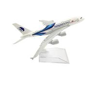 MWYFFB collection Model airplane For Air Boeing A380 Airplane Model Aircraft Diecast Metal 1/400 Scale 16cm(A380 MY)