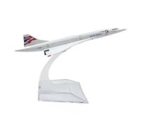 MWYFFB collection Model airplane For Air Boeing A380 Airplane Model Aircraft Diecast Metal 1/400 Scale 16cm(Concorde GB)