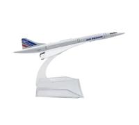 MWYFFB collection Model airplane For Air Boeing A380 Airplane Model Aircraft Diecast Metal 1/400 Scale 16cm(Concorde FR)