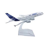 MWYFFB collection Model airplane For Air Boeing A380 Airplane Model Aircraft Diecast Metal 1/400 Scale 16cm(A380 World Expo)