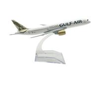 MWYFFB collection Model airplane For Air Boeing B737 Airplane Model Aircraft Diecast Metal Gift Collection1/400 Scale 16cm(787 GULF)