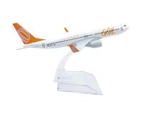 MWYFFB collection Model airplane For Air Boeing B737 Airplane Model Aircraft Diecast Metal Gift Collection1/400 Scale 16cm(737 BRA GOL)