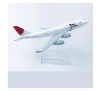 MWYFFB collection Model airplane For Air Boeing B737 Airplane Model Aircraft Diecast Metal Gift Collection1/400 Scale 16cm(747 JP)