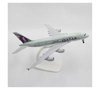 MWYFFB collection Model airplane For Antonov An-225 Mriya Diecast Alloy Airplane Model For Gift Collection 20Cm(A380-QA)