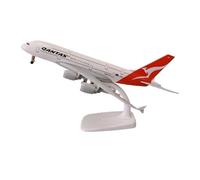 MWYFFB collection Model airplane For Australian Airlines Qantas A380 Alloy Simulation Aircraft Model Metal With Landing Gear 20cm
