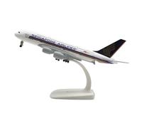 MWYFFB collection Model airplane For AviationB747 Series Model Airplane Kits Gift Plane Metal Diecast Models Toys Collecti 20cm(A380Singapore)