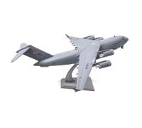 MWYFFB collection Model airplane For C-17 Globemaster Model Kit With Stand Transport Metal Airplane Toy Pre-Build Military Aircraft 1/200