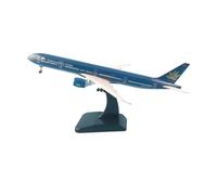 MWYFFB collection Model airplane For China Eastern Airlines Boeing 777 Alloy Metal Model Airplane Air W Stand Aircraft Pulley Landing Gear Craft Gifts Toys 20cm(20CM 254)