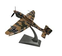 MWYFFB collection Model airplane For German WWII Dive Bomber JU87 Alloy Fighter Aircraft Model Gift Display 1:72 Scale