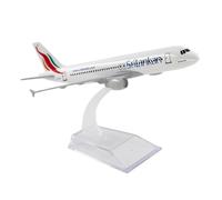 MWYFFB collection Model airplane For SriLankan Airlines A320 Airplane Model Diecast Metal 1/400 Scale 16cm