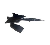 MWYFFB collection Model airplane For US Lockheed SR71 SR-71 Blackbird 17972 Plane Diecast Metal Airplane Aircraft Ornament Model Toy Gift 1/144 Scale(SR71 17972)