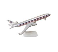 MWYFFB collection Model airplane For USA American AA Airlines MD-11 Diecast Airplane Model Alloy Plane W Wheels Aircraft Toys 20cm