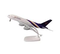 MWYFFB collection Model airplane For USA Mexican Lufthansa B747 A380 B787 MD-11 Alloy Airplane Model Plane Aircraft 20cm(Thai A380)