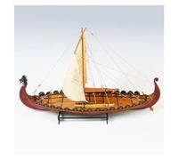 MWYFFB decorative ornaments 1/50 For Viking Sailboat Model Wooden Kit Proportion Sailboat Assembly Model Ship Wooden