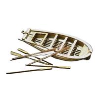 MWYFFB decorative ornaments Classic Wooden Sailing Boat Assembled Scale For Mayflower Boat Model Aficionados