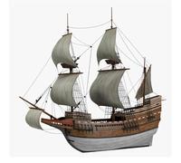 MWYFFB decorative ornaments Model Scale 1/96 Classic Wooden Ship Model Kit Wooden Sail Boat Nautical Sail Ship Decor